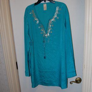 Womens LS Blouse XL